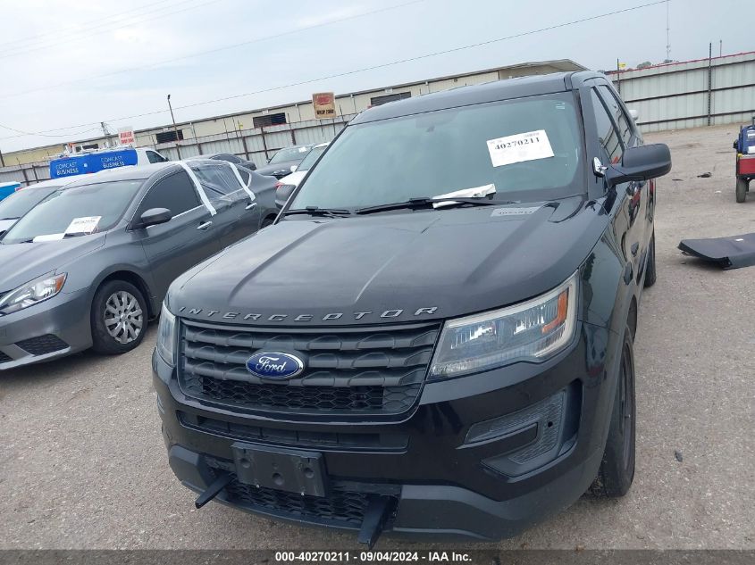 2019 Ford Police Interceptor Utility VIN: 1FM5K8AT9KGA52840 Lot: 40270211