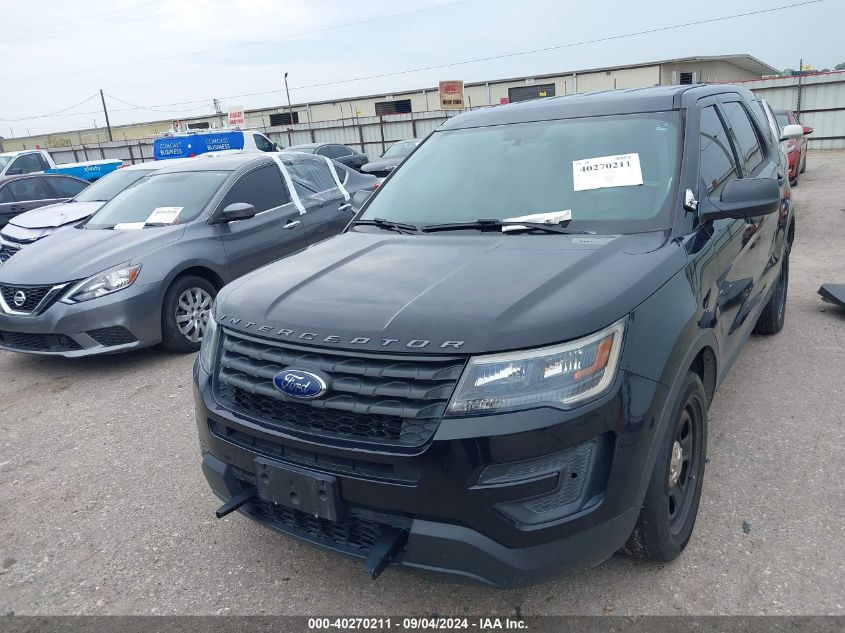 2019 Ford Police Interceptor Utility VIN: 1FM5K8AT9KGA52840 Lot: 40270211