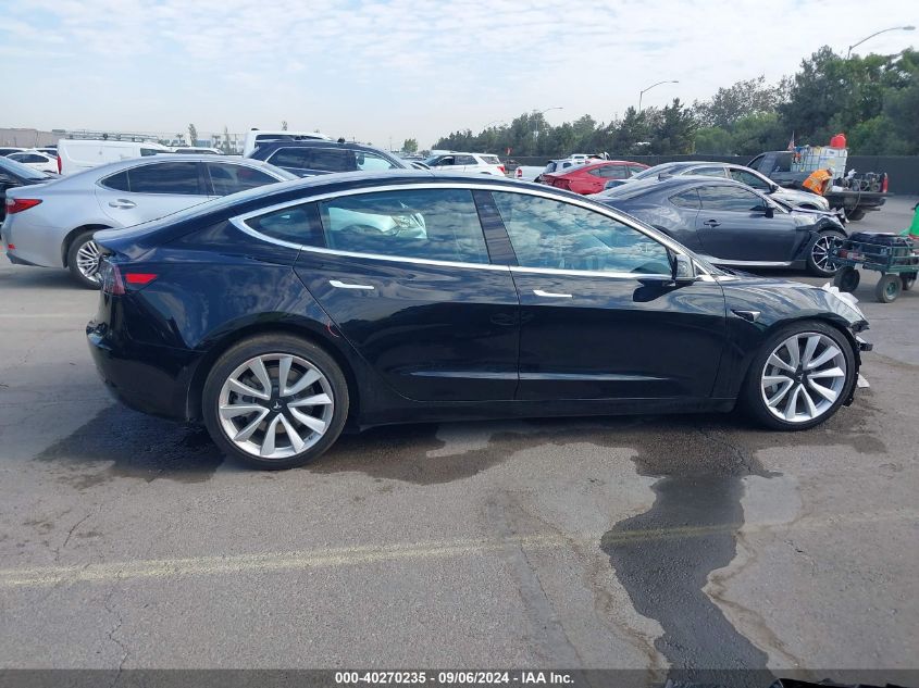 2019 Tesla Model 3 Long Range/Performance VIN: 5YJ3E1EB0KF453439 Lot: 40270235