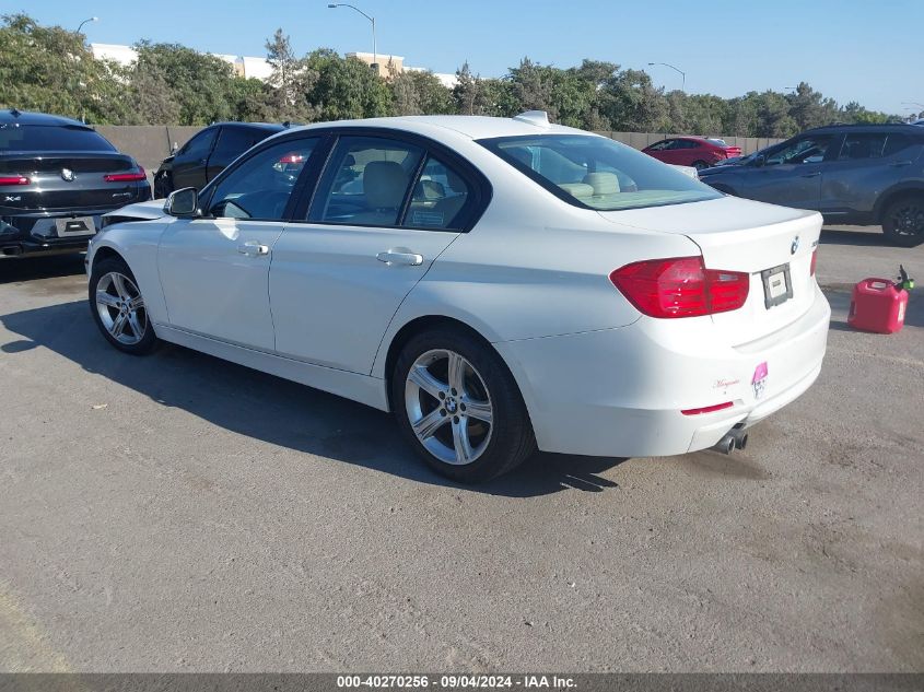 2015 BMW 328 I Sulev VIN: WBA3C1C53FK120421 Lot: 40270256