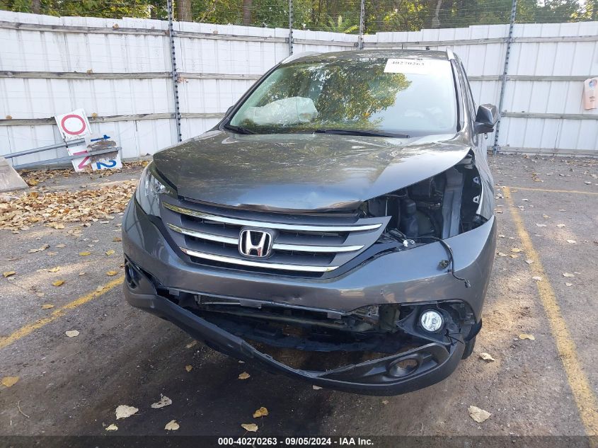 2013 Honda Cr-V Exl VIN: 2HKRM4H76DH684226 Lot: 40270263