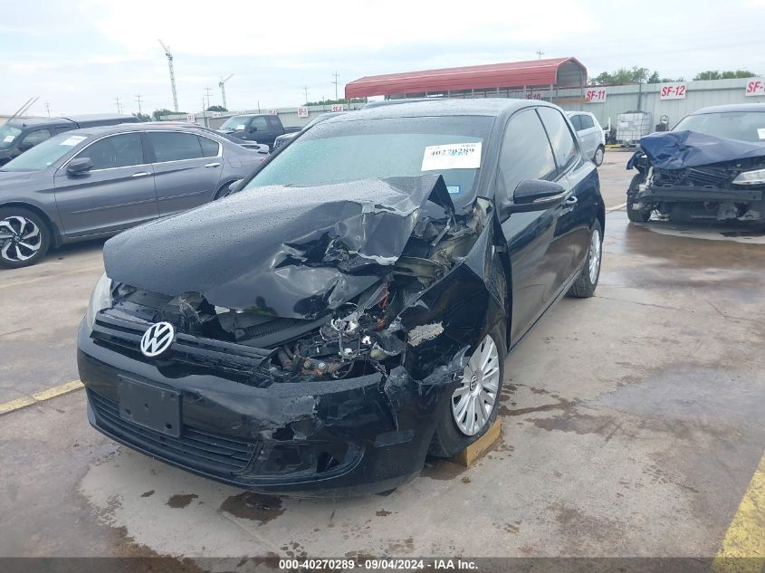 WVWAB7AJ1CW329337 2012 Volkswagen Golf 2.5L 2-Door