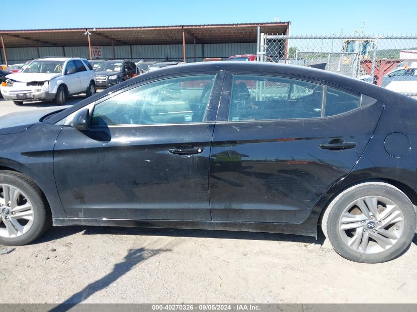 2019 Hyundai Elantra Sel/Value/Limited VIN: KMHD84LF9KU784056 Lot: 40270326