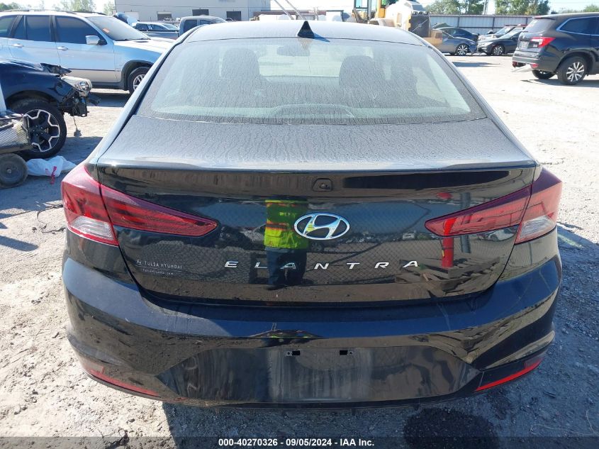 2019 Hyundai Elantra Sel/Value/Limited VIN: KMHD84LF9KU784056 Lot: 40270326