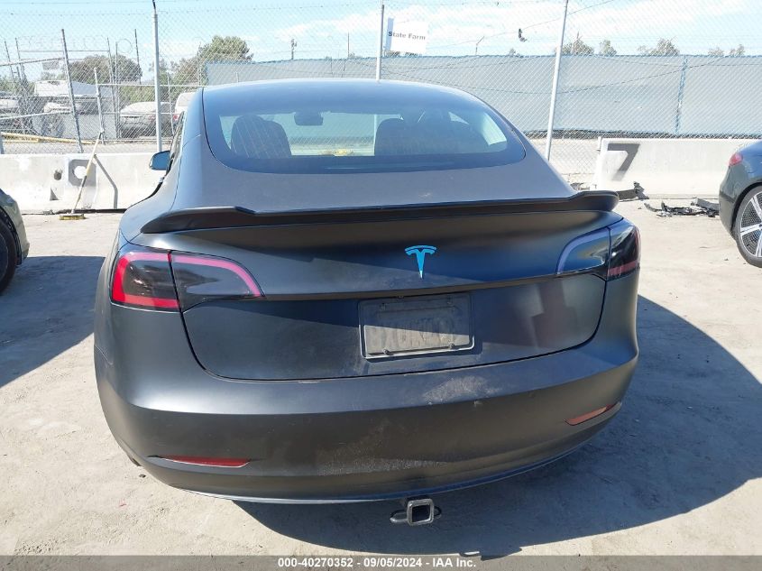 2018 Tesla Model 3 Long Range/Mid Range VIN: 5YJ3E1EA5JF172047 Lot: 40270352