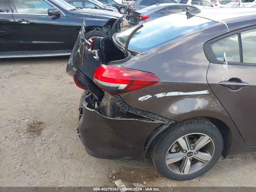 2018 Kia Forte Lx VIN: 3KPFL4A72JE225162 Lot: 40270353