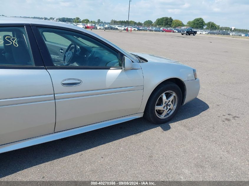 2004 Pontiac Grand Prix Gt2 VIN: 2G2WS522641356029 Lot: 40270358