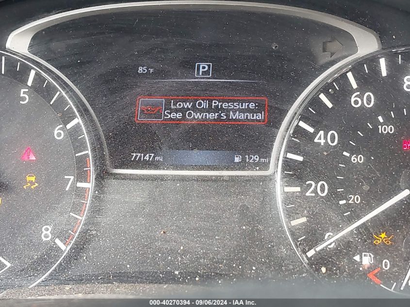 2018 Nissan Altima 2.5 Sr VIN: 1N4AL3AP2JC295634 Lot: 40270394