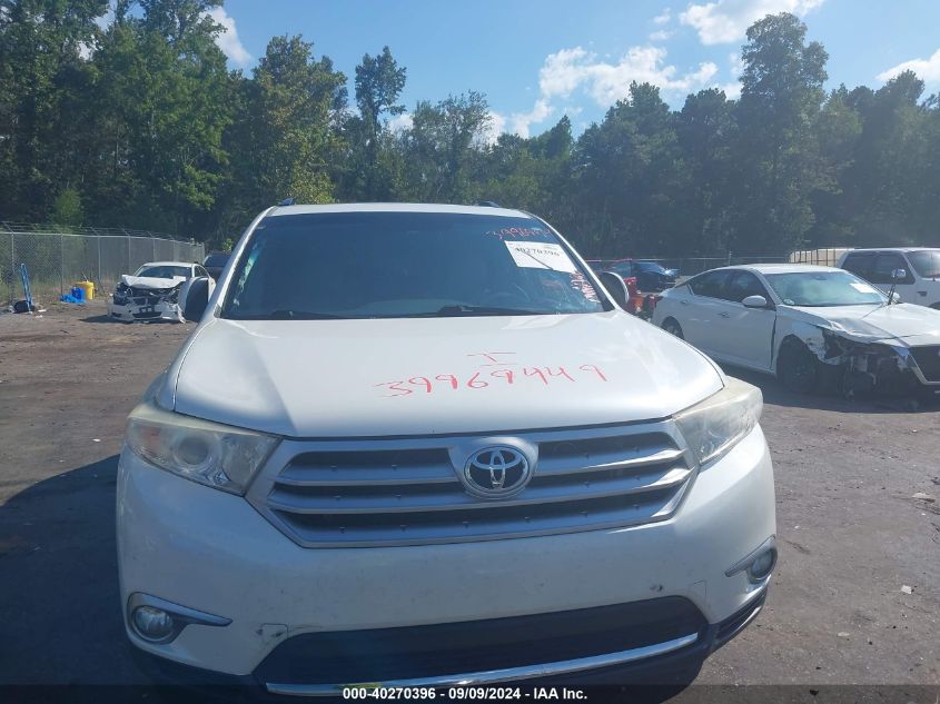 2011 Toyota Highlander Limited V6 VIN: 5TDYK3EH9BS048514 Lot: 40270396