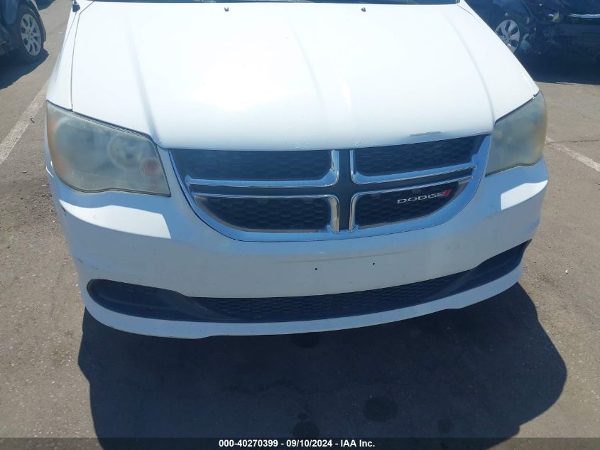 2014 Dodge Grand Caravan Sxt VIN: 2C4RDGCG2ER313822 Lot: 40270399