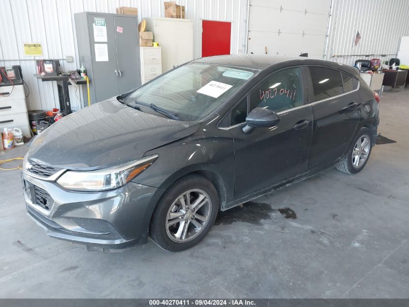 VIN 3G1BE6SMXHS538313 2017 CHEVROLET CRUZE LT AUTO