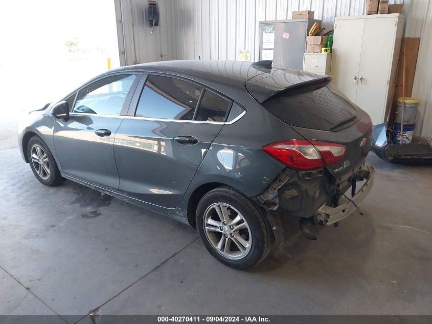 VIN 3G1BE6SMXHS538313 2017 CHEVROLET CRUZE LT AUTO