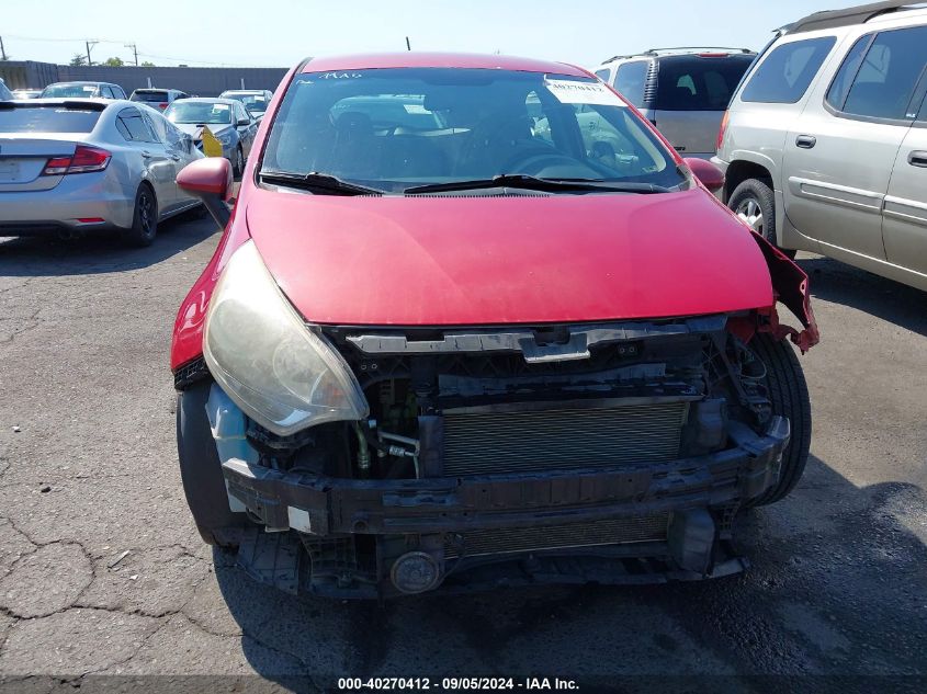 2013 Kia Rio Lx VIN: KNADM5A36D6226717 Lot: 40270412