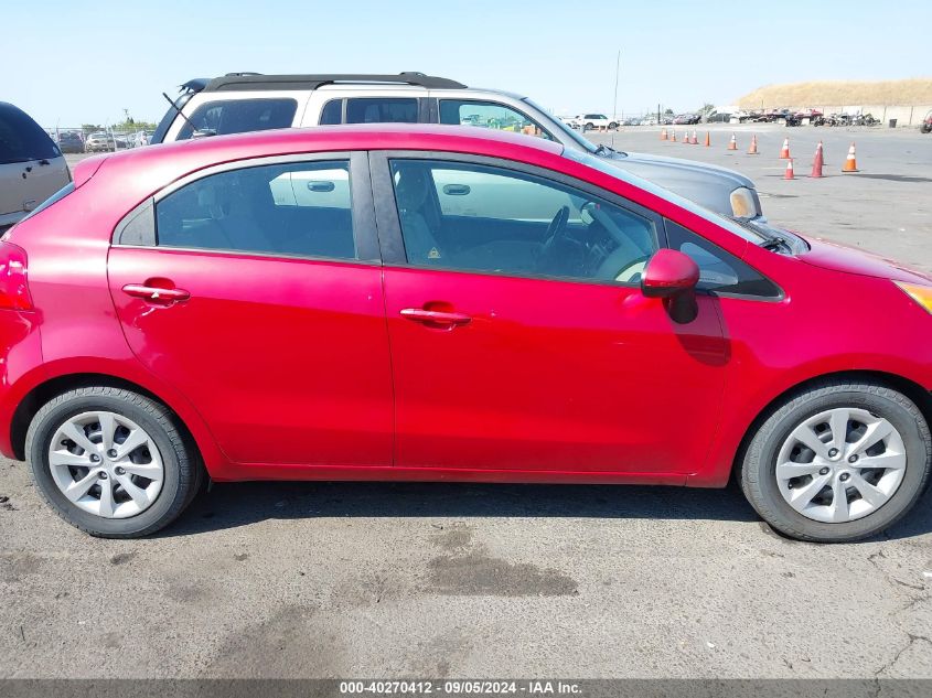 2013 Kia Rio Lx VIN: KNADM5A36D6226717 Lot: 40270412