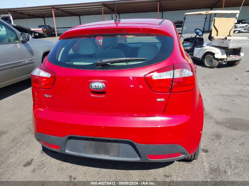 2013 Kia Rio Lx VIN: KNADM5A36D6226717 Lot: 40270412