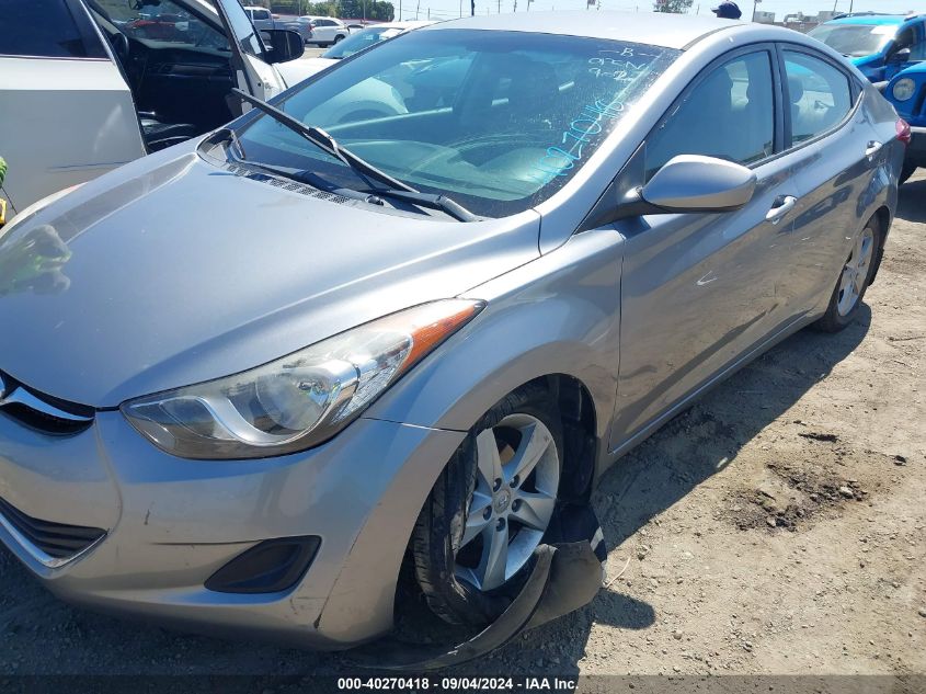 2013 Hyundai Elantra Gls (Ulsan Plant) VIN: KMHDH4AE2DU771193 Lot: 40270418