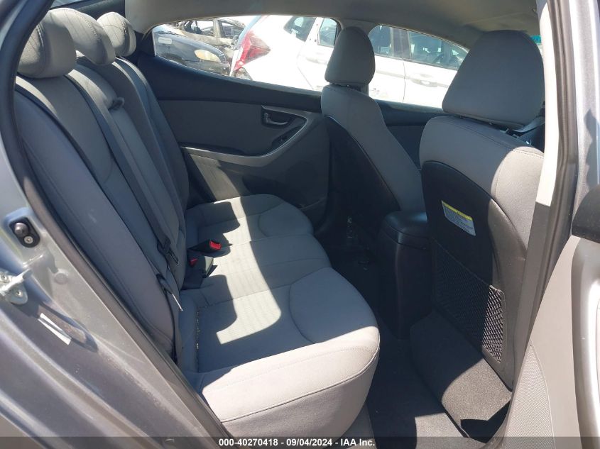 KMHDH4AE2DU771193 2013 Hyundai Elantra Gls (Ulsan Plant)