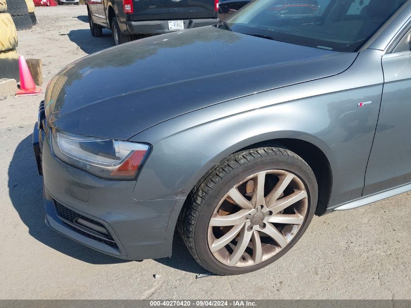 2014 Audi A4 Premium VIN: WAUBFAFL4EN044864 Lot: 40270420