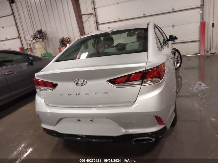 2018 Hyundai Sonata Sel VIN: 5NPE34AF1JH639077 Lot: 40270421