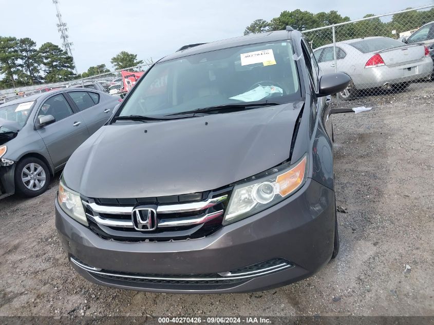 2015 Honda Odyssey Ex-L VIN: 5FNRL5H63FB044377 Lot: 40270426