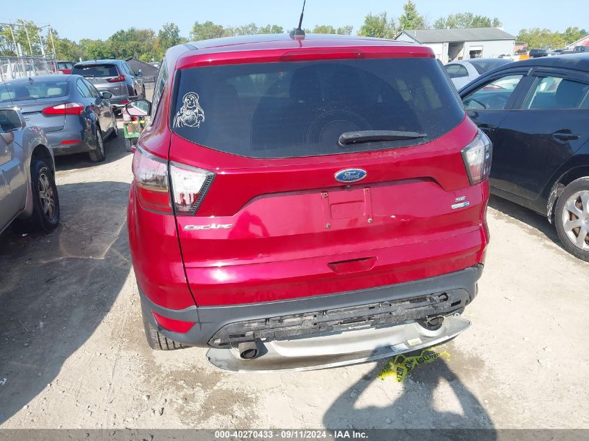 2017 Ford Escape Se VIN: 1FMCU9GD7HUC21531 Lot: 40270433