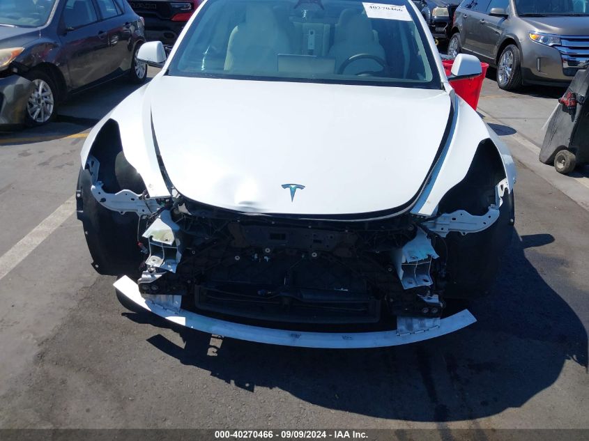 2021 Tesla Model 3 Standard Range Plus Rear-Wheel Drive VIN: 5YJ3E1EA5MF092073 Lot: 40270466