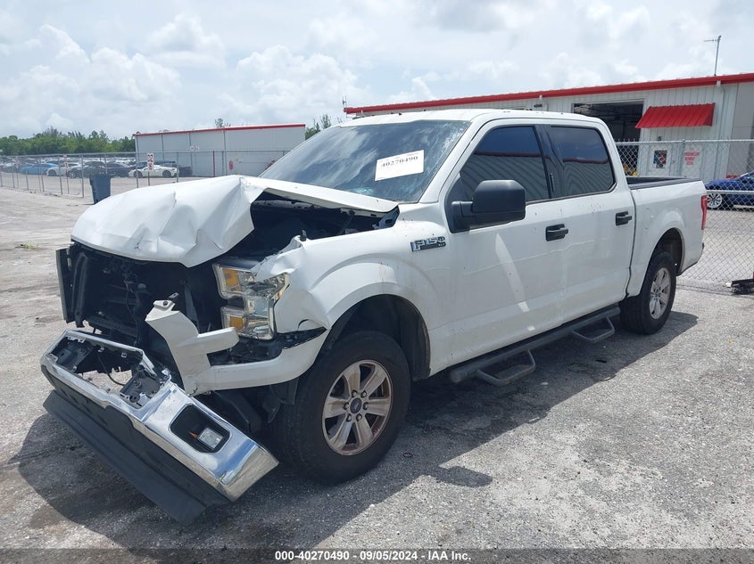VIN 1FTEW1CF0HFB11361 2017 FORD F-150 XLT