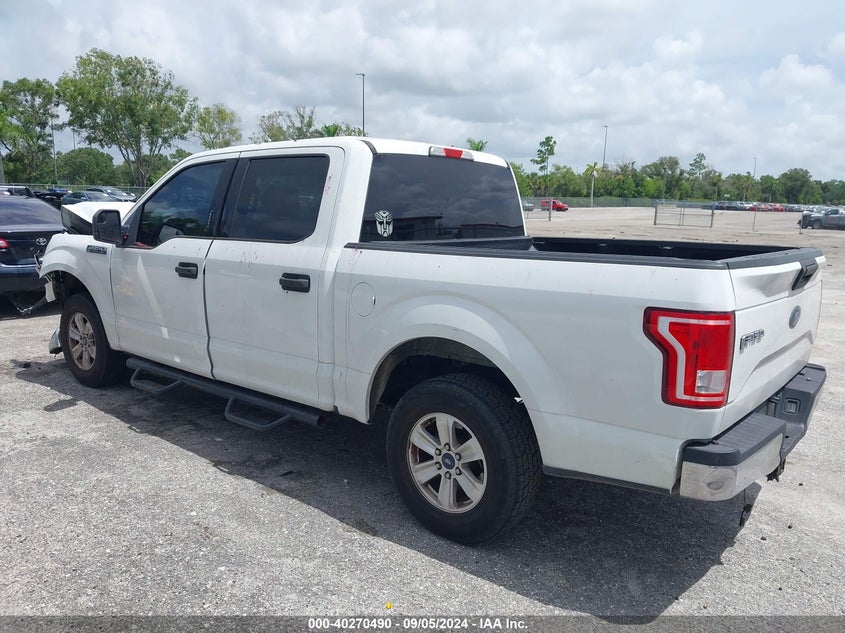 VIN 1FTEW1CF0HFB11361 2017 FORD F-150 XLT