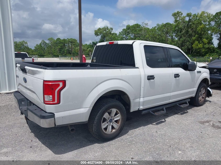 VIN 1FTEW1CF0HFB11361 2017 FORD F-150 XLT
