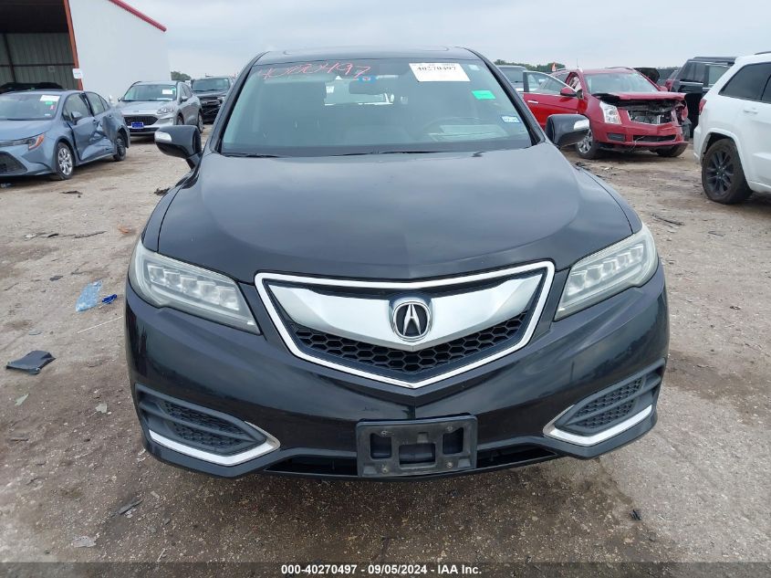 2016 Acura Rdx Technology VIN: 5J8TB4H56GL007253 Lot: 40270497