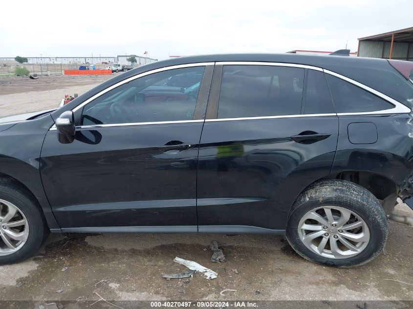 2016 Acura Rdx Technology VIN: 5J8TB4H56GL007253 Lot: 40270497