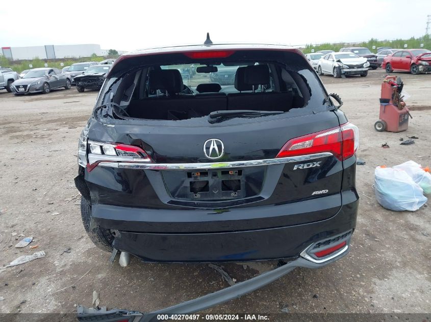 2016 Acura Rdx Technology VIN: 5J8TB4H56GL007253 Lot: 40270497