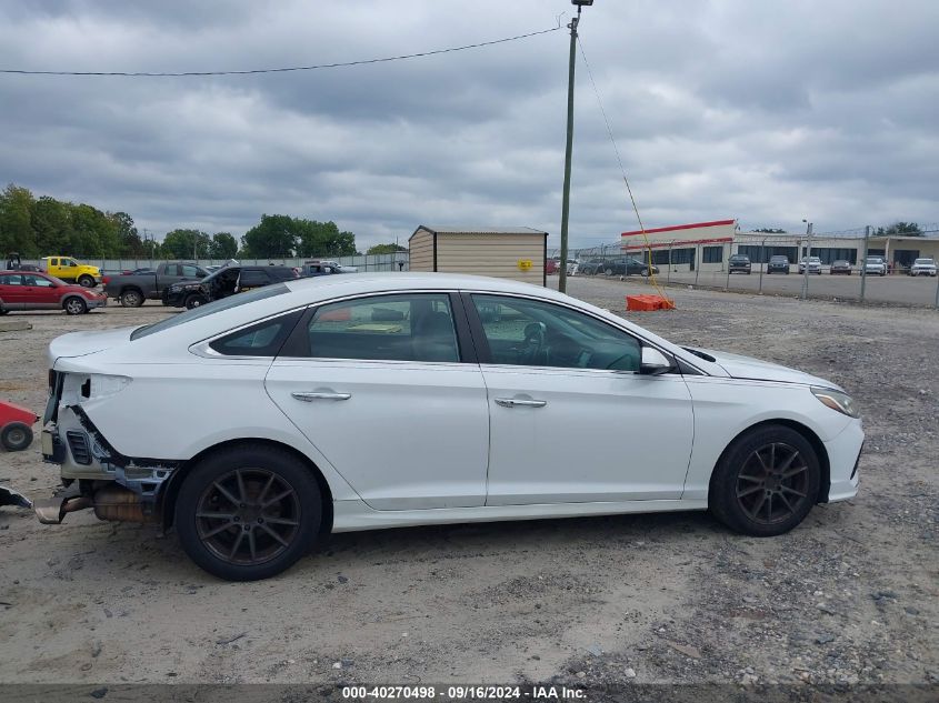 2018 Hyundai Sonata Sport/Limited/Sel VIN: 5NPE34AF8JH611048 Lot: 40270498