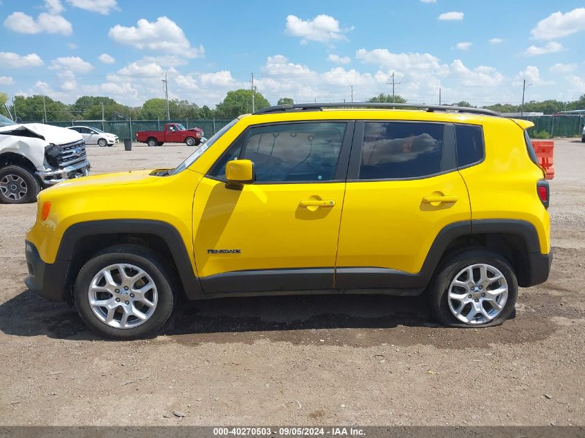 2016 Jeep Renegade Latitude VIN: ZACCJBBT6GPE09489 Lot: 40270503