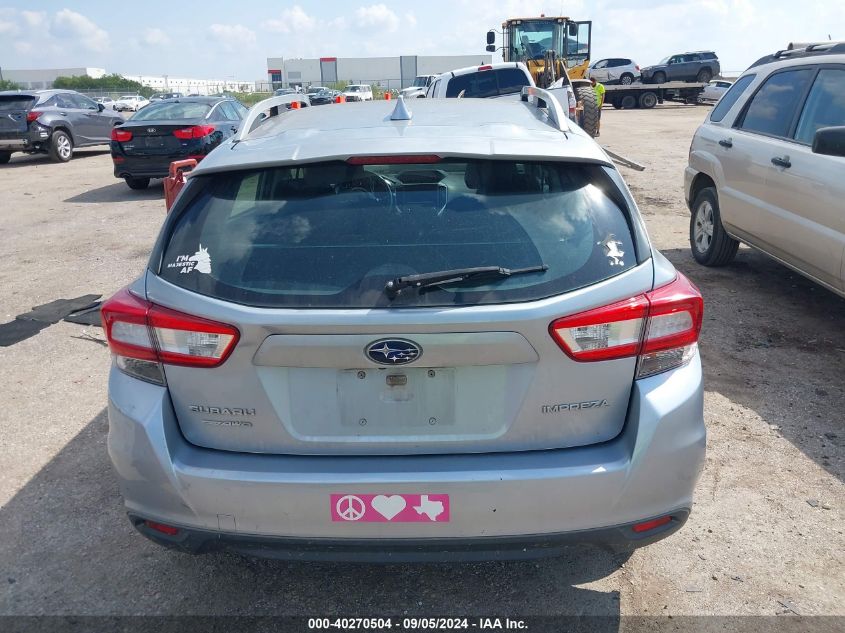 2018 Subaru Impreza 2.0I Premium VIN: 4S3GTAD6XJ3734106 Lot: 40270504