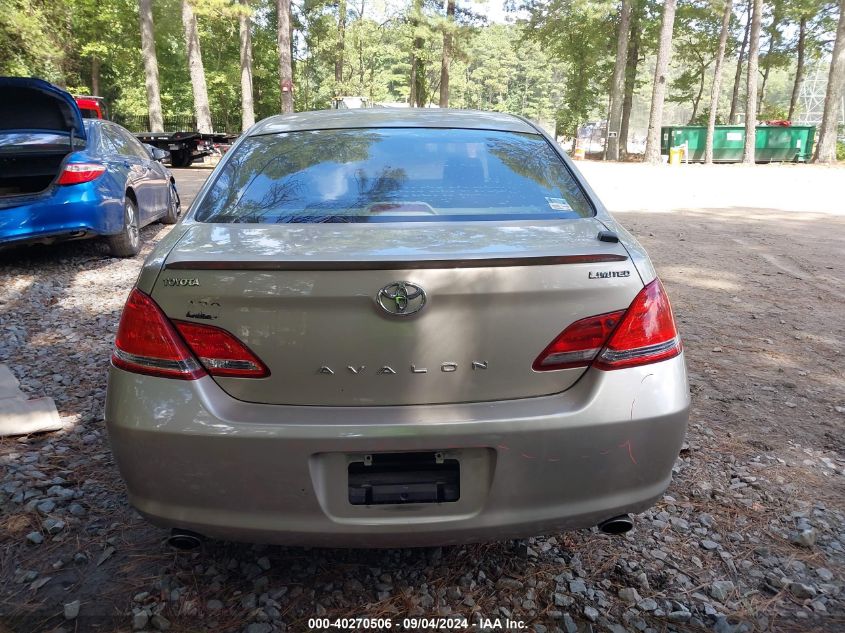 2005 Toyota Avalon Limited VIN: 4T1BK36B95U016870 Lot: 40270506