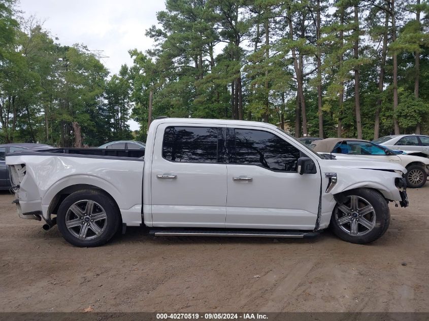 2021 Ford F150 Supercrew VIN: 1FTFW1E58MKD44172 Lot: 40270519