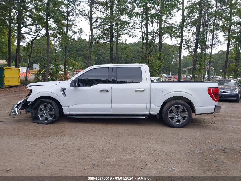 2021 Ford F150 Supercrew VIN: 1FTFW1E58MKD44172 Lot: 40270519