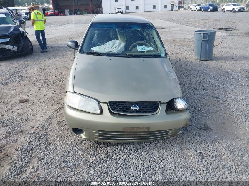 2002 Nissan Sentra Xe VIN: 3N1CB51D12L681798 Lot: 40270538