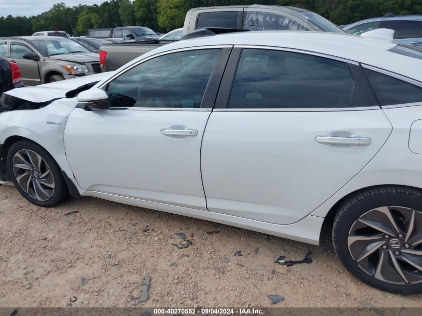 2022 Honda Insight Touring VIN: 19XZE4F91NE013215 Lot: 40270552