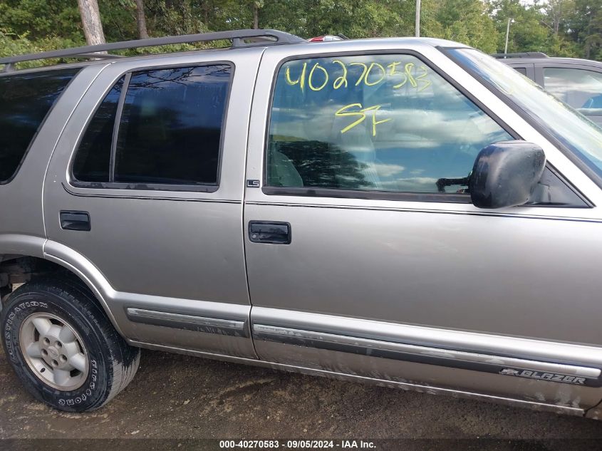 2001 Chevrolet Blazer Ls VIN: 1GNDT13W112200963 Lot: 40270583