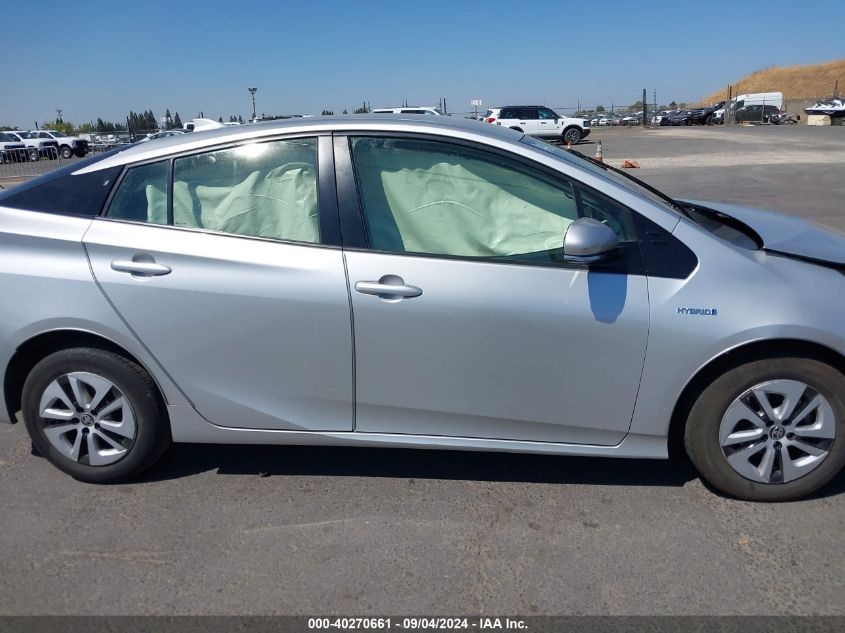 2018 Toyota Prius Two Eco VIN: JTDKARFU1J3549288 Lot: 40270661