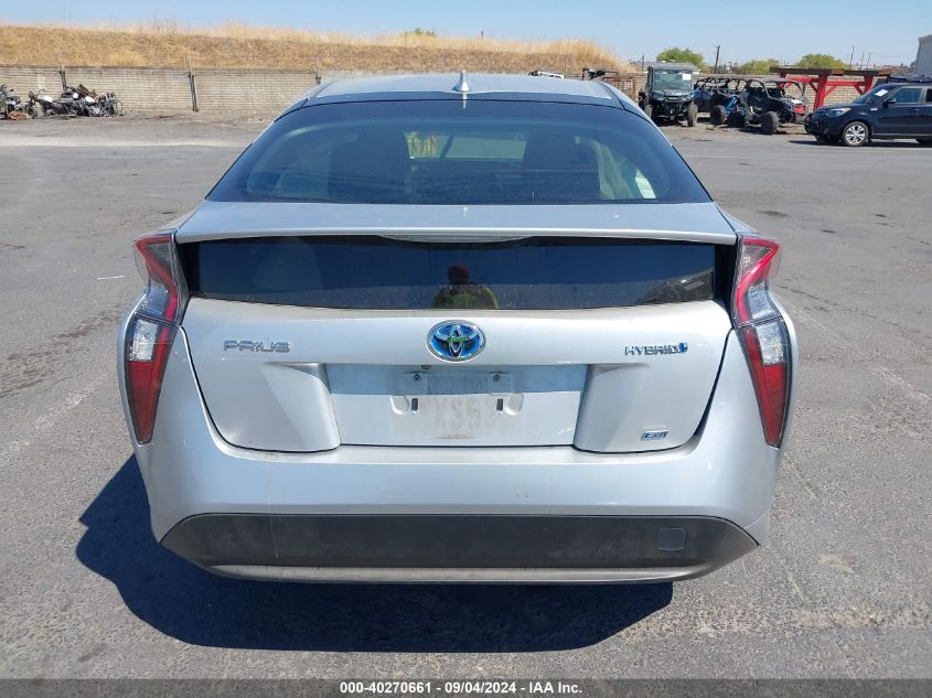 2018 Toyota Prius Two Eco VIN: JTDKARFU1J3549288 Lot: 40270661