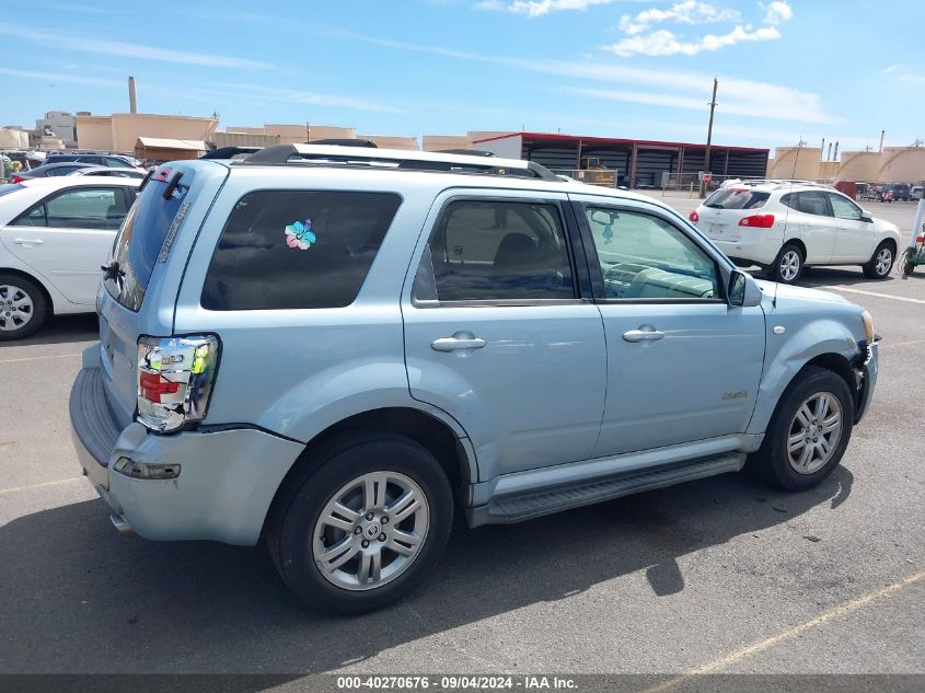 2008 Mercury Mariner Premier VIN: 4M2CU87158KJ27819 Lot: 40270676