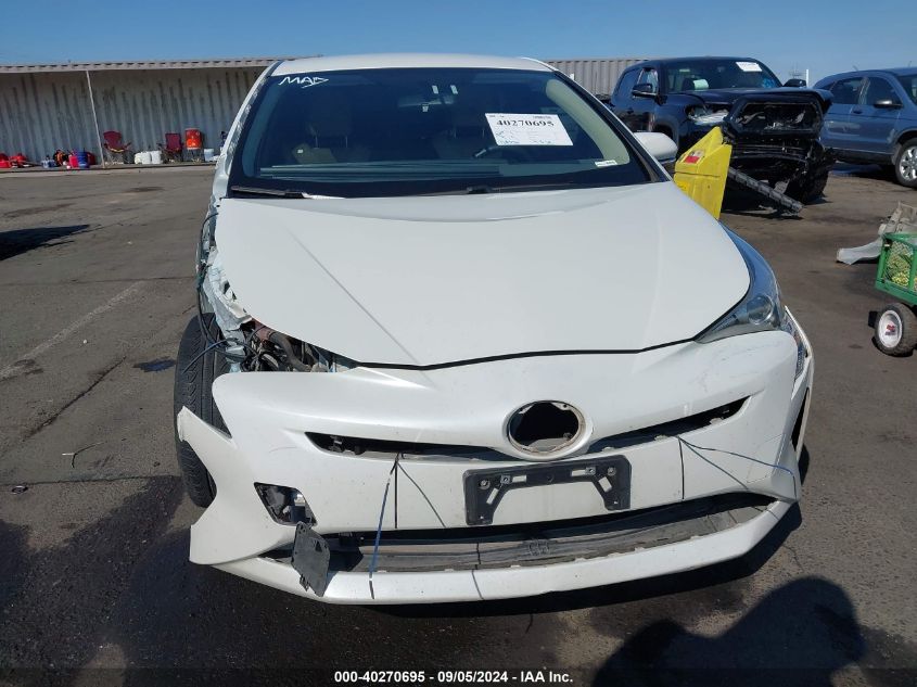 2016 Toyota Prius Two VIN: JTDKBRFU3G3015991 Lot: 40270695