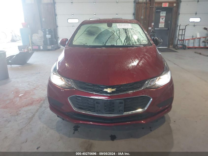 2017 Chevrolet Cruze Lt Auto VIN: 3G1BE6SMXHS607372 Lot: 40270696