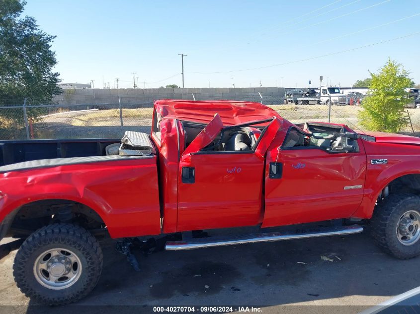 2004 Ford F-250 Lariat/Xl/Xlt VIN: 1FTNW21P04ED14140 Lot: 40270704