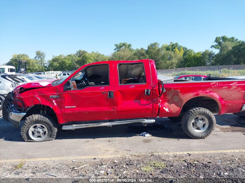 2004 Ford F-250 Lariat/Xl/Xlt VIN: 1FTNW21P04ED14140 Lot: 40270704