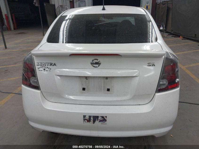 2011 Nissan Sentra 2.0/2.0S/Sr/2.0Sl VIN: 3N1AB6APXBL623129 Lot: 40270756