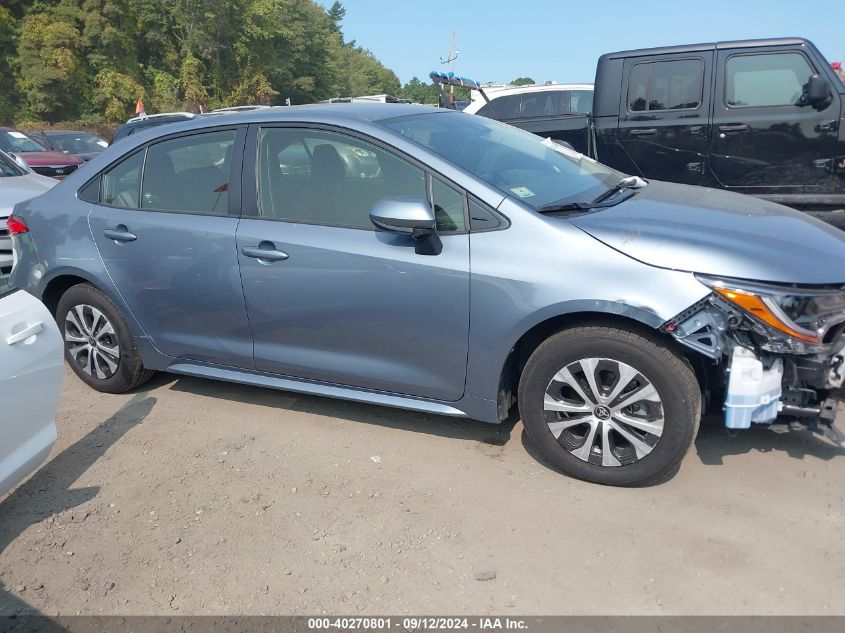 2022 Toyota Corolla Hybrid Le VIN: JTDEAMDEXNJ054438 Lot: 40270801